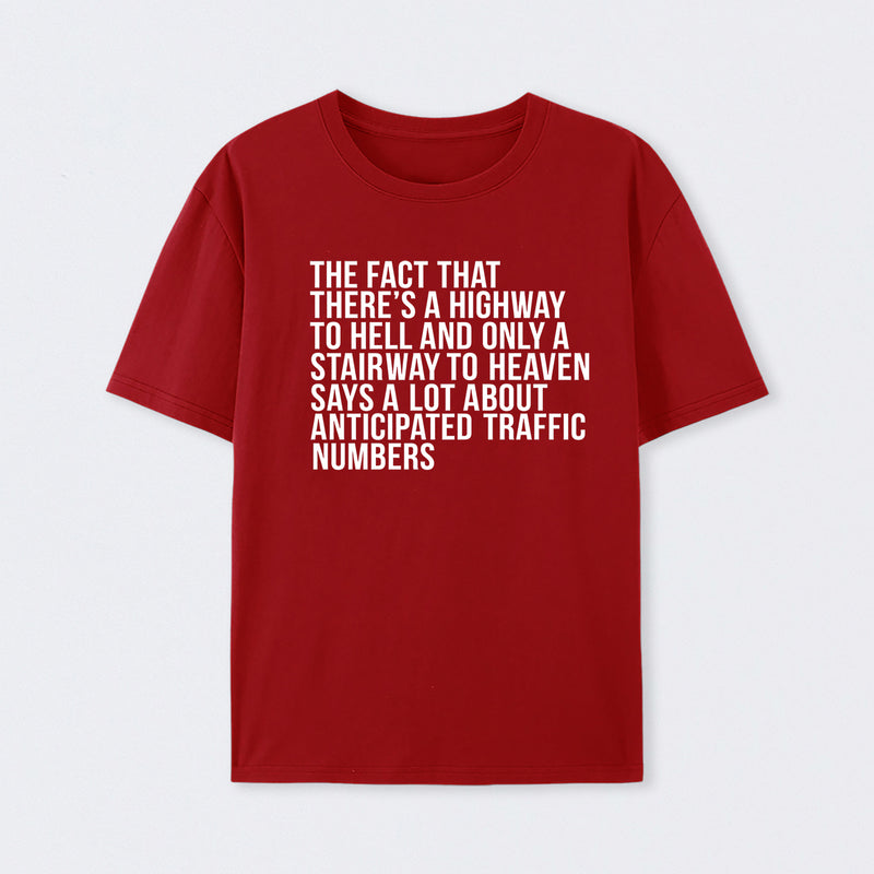 There's Highway To Hell And Stairway To Heaven Geek T-Shirt