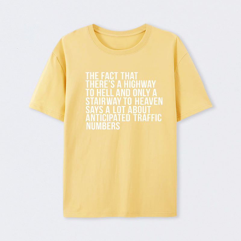 There's Highway To Hell And Stairway To Heaven Geek T-Shirt