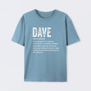 Dave Definition Funny Dave Geek T-Shirt