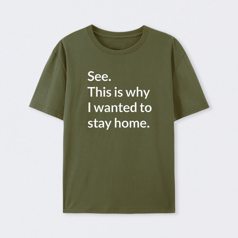 Stay Home Geek T-Shirt