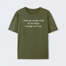 Unspoken Credit Geek T-Shirt
