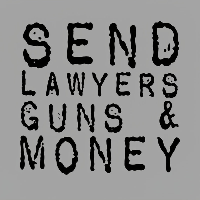 Send Lawyers Guns And Money Geek T-Shirt