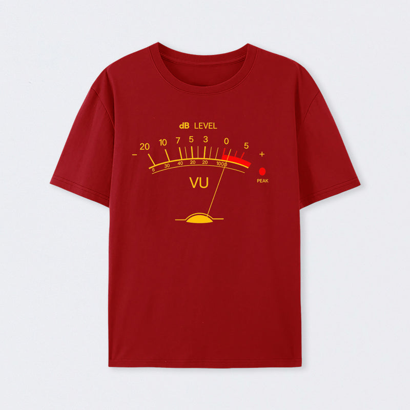 Volume VU Meter Vintage T-Shirt