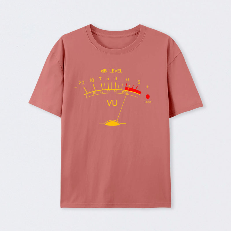 Volume VU Meter Vintage T-Shirt