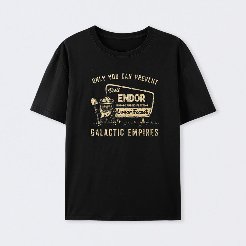 Only You Can Prevent Galactic Empires Cotton Unisex Geek T-Shirt