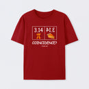 Pi Pie Math Professor Geek T-shirt