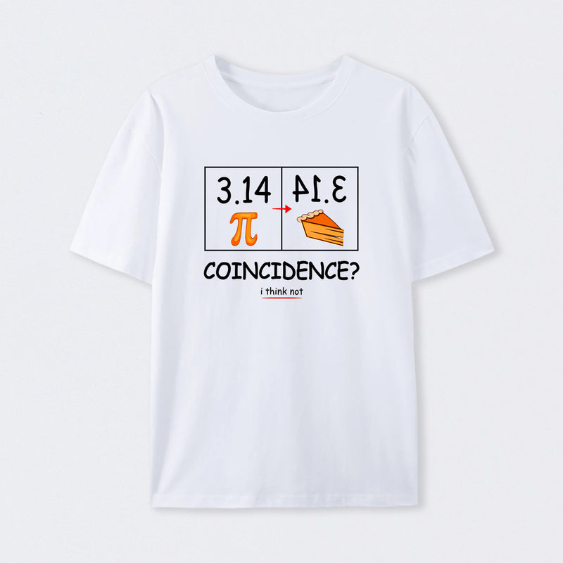 Pi Pie Math Professor Geek T-shirt