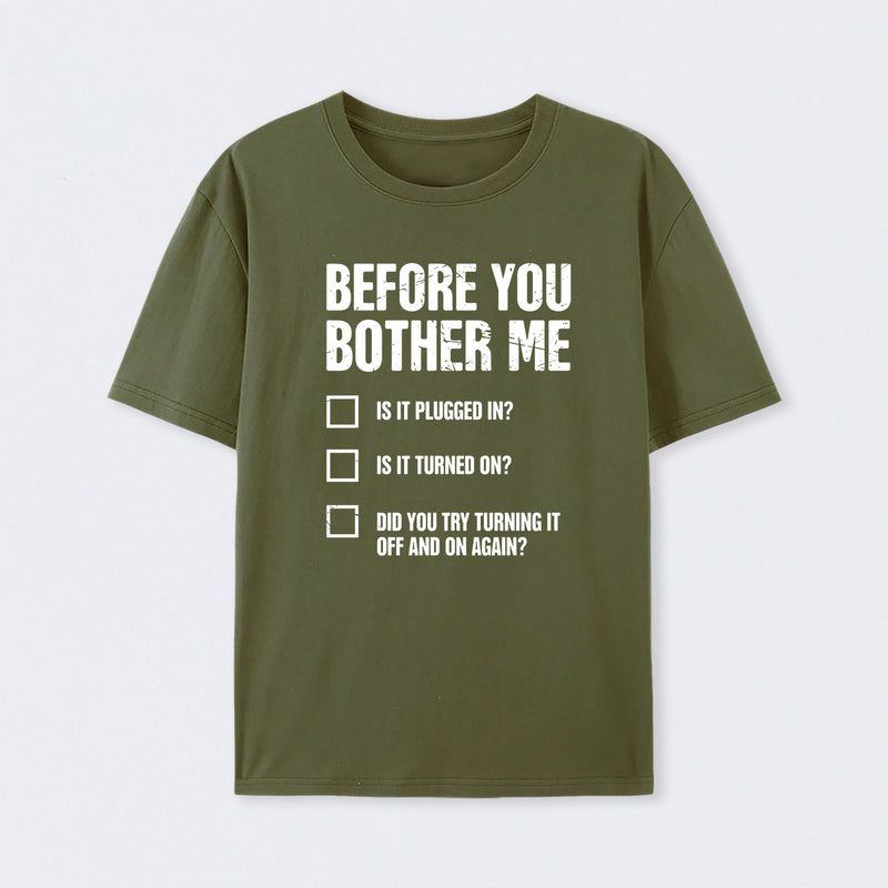 Tech Support It Checklist T-Shirt