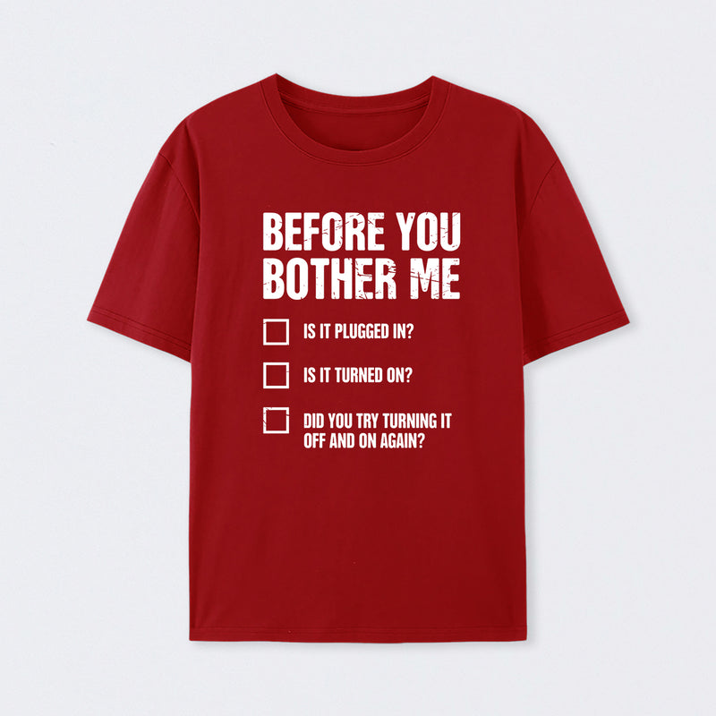 Tech Support It Checklist T-Shirt