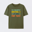 I'm Creating a Spreadsheet For That T-Shirt