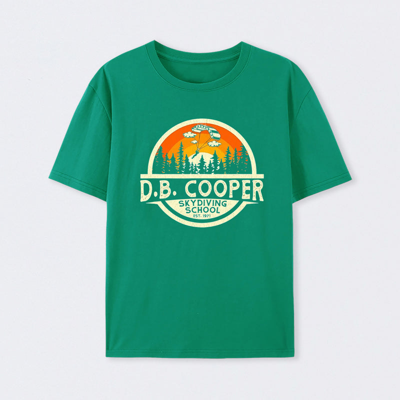 D.B. Coopers Skydiving School Portland Oregon T-Shirt