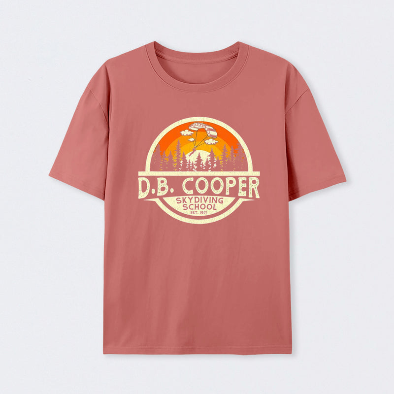D.B. Coopers Skydiving School Portland Oregon T-Shirt