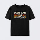 Retro Delorean Cotton Unisex T-Shirt