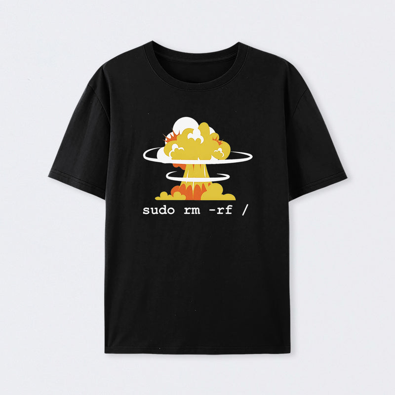 Linux - Funny Linux Command Sudo Cotton Unisex T-Shirt