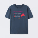 In Case of Fire Git commit T-Shirt