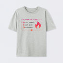 In Case of Fire Git commit T-Shirt