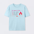 In Case of Fire Git commit T-Shirt