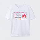 In Case of Fire Git commit T-Shirt