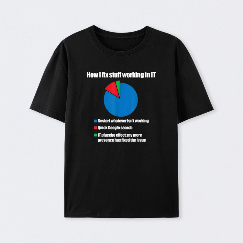 How I Fix Stuff Working in IT T-Shirt