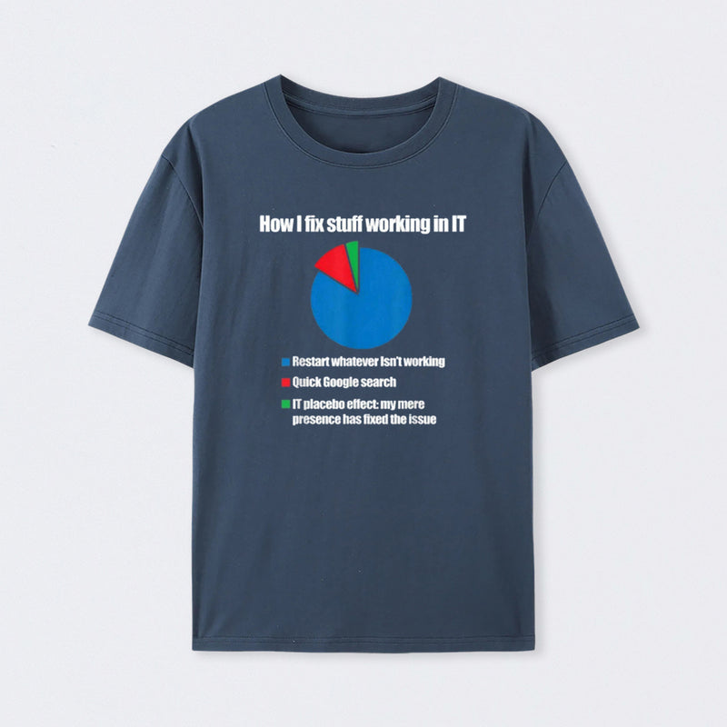 How I Fix Stuff Working in IT T-Shirt