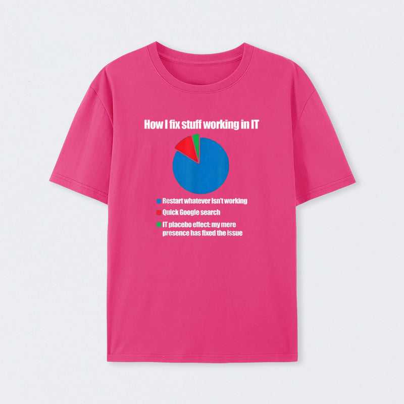 How I Fix Stuff Working in IT T-Shirt