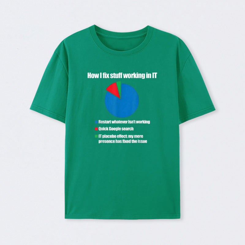 How I Fix Stuff Working in IT T-Shirt