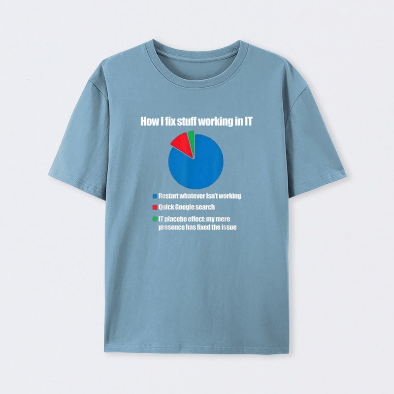 How I Fix Stuff Working in IT T-Shirt
