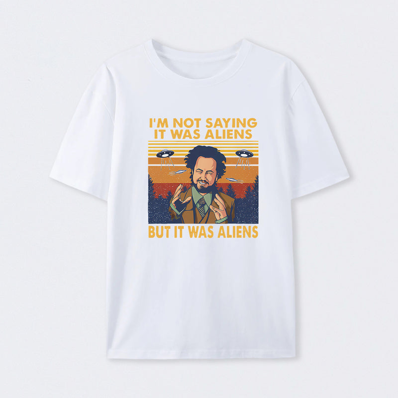 Giorgio Tsoukalos Aliens It Was Aliens T-Shirt