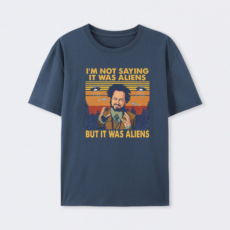Giorgio Tsoukalos Aliens It Was Aliens T-Shirt