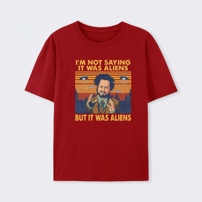 Giorgio Tsoukalos Aliens It Was Aliens T-Shirt