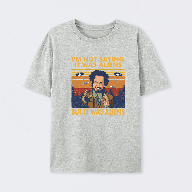 Giorgio Tsoukalos Aliens It Was Aliens T-Shirt