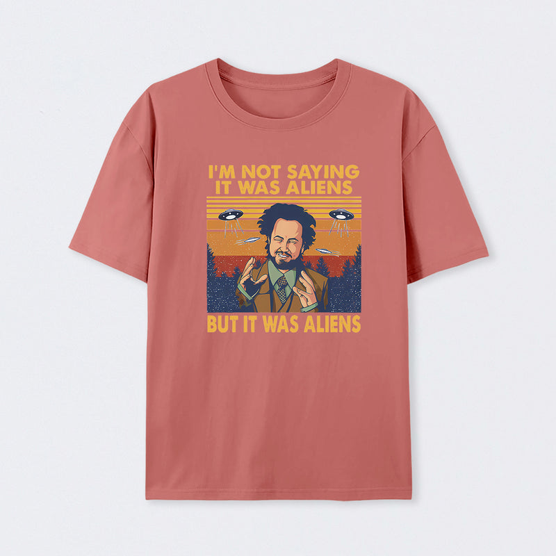 Giorgio Tsoukalos Aliens It Was Aliens T-Shirt