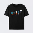 Funny Retro Computer Engineer Coding T-Shirt