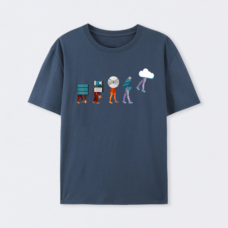 Funny Retro Computer Engineer Coding T-Shirt