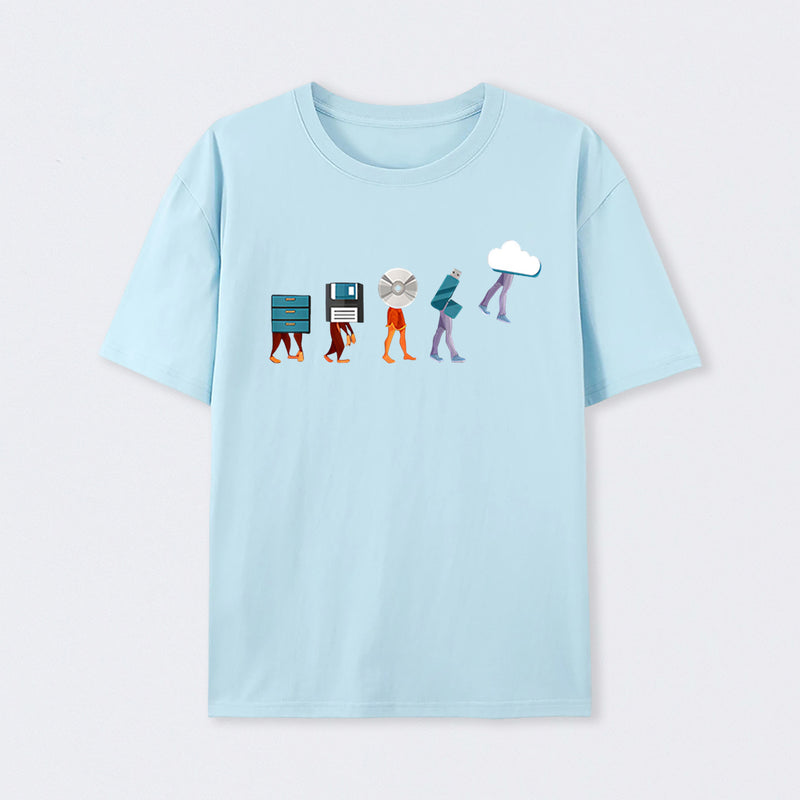 Funny Retro Computer Engineer Coding T-Shirt