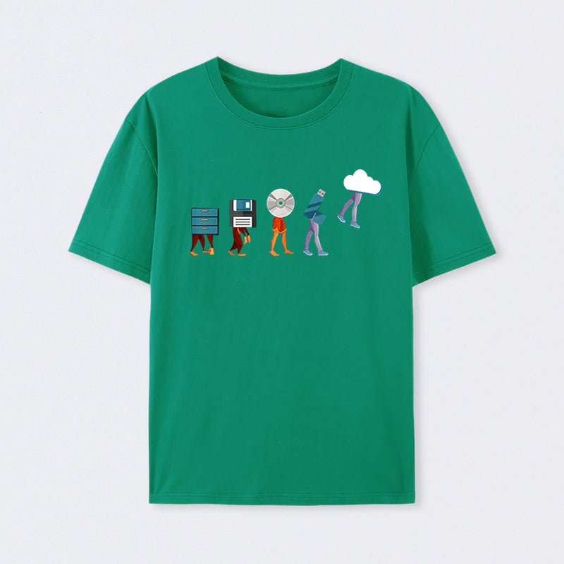 Funny Retro Computer Engineer Coding T-Shirt