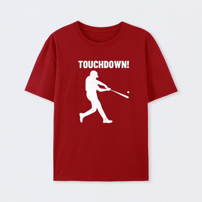 Funny Baseball Touchdown T-Shirt