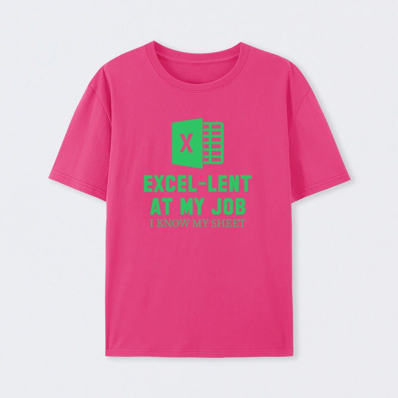 Excel-Lent At My Job T-Shirt