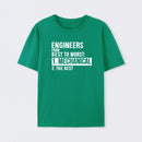 Engineers From Best To Worst Mechanical Engineering T-Shirt