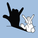 Funny Rabbit Hand Shadow T-Shirt
