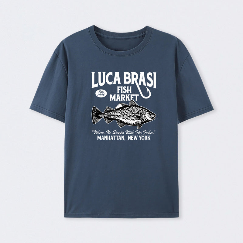 Luca Brasi Fishing Charters Vintage T-Shirt