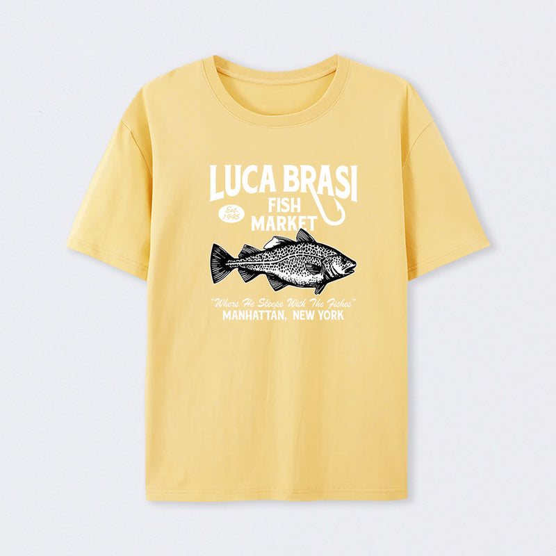 Luca Brasi Fishing Charters Vintage T-Shirt