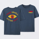 Think Freely Orwell Reimagined Front and Back Printed T-Shirt