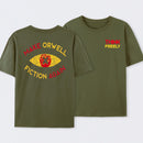 Think Freely Orwell Reimagined Front and Back Printed T-Shirt