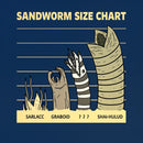 Sandworm Size Chart T-Shirt