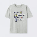 Red Shirt Blue Shirt Geek T-Shirt