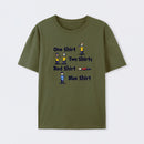 Red Shirt Blue Shirt T-Shirt