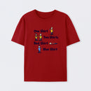 Red Shirt Blue Shirt T-Shirt