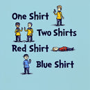 Red Shirt Blue Shirt T-Shirt