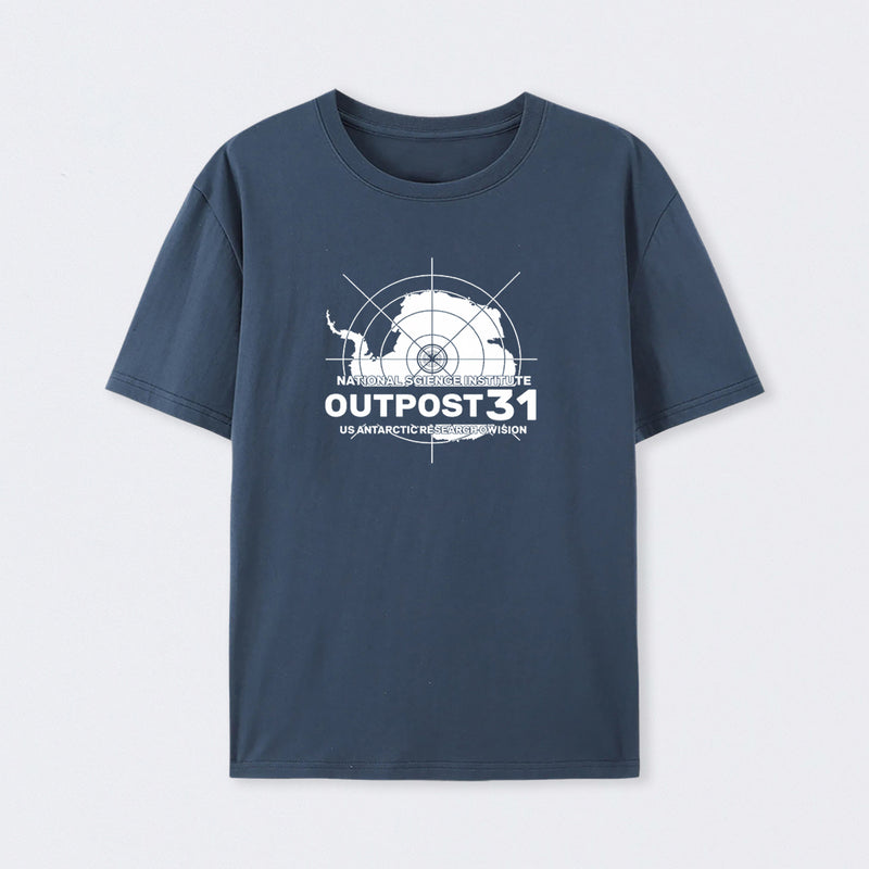 Outpost 31 Antarctic Research Division Geek T-Shirt